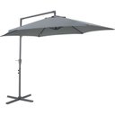 Ver imagem 3 de Ombrellone de Piscina, Deck, Varanda Sombreiro Suspenso 3m Gira 360 Modelo Luxo C/ Manivela e Cobert