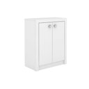 Ver imagem 5 de Balcão de Escritório ME4103 c/ 2 Portas Branco - Tecno Mobili