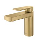 Ver imagem 1 de Misturador de Mesa para Lavatório Argon Bica Baixa Ouro Escovado - Docol