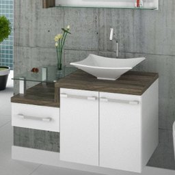 Gabinete para Banheiro Legno 830W  - 1
