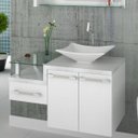 Ver imagem 1 de Gabinete para Banheiro Legno 830W Branco/Chess
