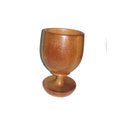 Ver imagem 3 de Kit 12 Und Tacinha De Pau Madeira 8x5cm