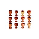 Ver imagem 1 de Kit 12 Und Tacinha De Pau Madeira 8x5cm