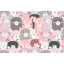 Ver imagem 5 de Tapete Infantil Emborrachado Antiderrapante 100x140cm Safari