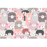 Tapete Infantil Emborrachado Antiderrapante 100x140cm Safari - 5