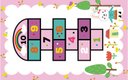 Ver imagem 4 de Tapete Infantil Emborrachado Antiderrapante 100x140cm Safari