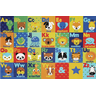 Tapete Infantil Emborrachado Antiderrapante 100x140cm Safari - 1