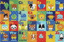 Ver imagem 1 de Tapete Infantil Emborrachado Antiderrapante 100x140cm Safari