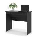 Ver imagem 1 de Mesa / Escrivaninha Para Estudo 2 Gavetas Auxiliares Com Detalhes nos Puxadores Pés Anti-Umidade e B