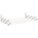 Ver imagem 1 de Varal Sanfonado 1200mm Estrutura em Aço Vs1200 Branco