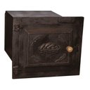 Ver imagem 1 de Forno Ferro Fogão a Lenha Pequeno Porta de Ferro 50x35x30cm