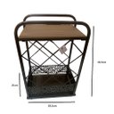 Ver imagem 6 de Adega Suporte Porta Garrafas Vinho Mini Bar 44cm Espressione Adega Vinho, Movel para Vinho, Suporte