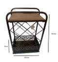 Ver imagem 6 de Adega Suporte Porta Garrafas Vinho Mini Bar 44cm Espressione Adega Vinho, Movel para Vinho, Suporte