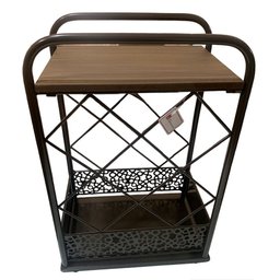Adega Suporte Porta Garrafas Vinho Mini Bar 44cm Espressione Adega Vinho, Movel para Vinho, Suporte - 5