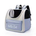Ver imagem 1 de Bolsa Mochila Transporte Pet Gato Animais Estimaçao Viagem Passeio Caminhada Acampamento Bolsos Vent