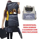 Ver imagem 3 de Bolsa Mochila Transporte Pet Gato Animais Estimaçao Viagem Passeio Caminhada Acampamento Bolsos Vent