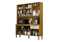 Ver imagem 2 de Cozinha Noor 145 cm com 6 Portas e 1 Gaveta Cinamomo/Cinza