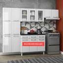 Ver imagem 4 de Cozinha de Aço Compacta 3 Peças Rose Multimóveis CR6101 Branco