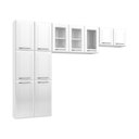 Ver imagem 2 de Cozinha de Aço Compacta 3 Peças Rose Multimóveis CR6101 Branco