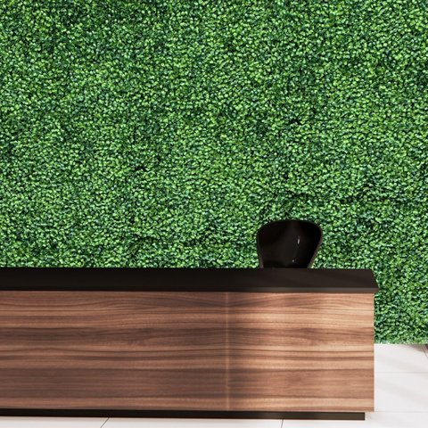 Kit 20 Painéis de Plantas Artificiais para Decoração com Resistência Ao Sol UV