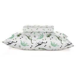 Jogo de Cama Solteiro Infantil Teka 2 Peças - Dinossauro - 1