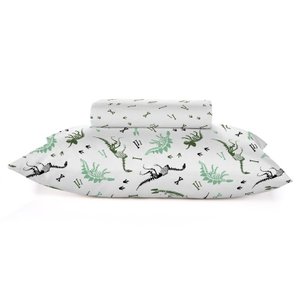 Jogo de Cama Solteiro Infantil Teka 2 Peças - Dinossauro
