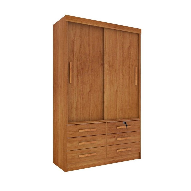 Guarda Roupa Roupeiro Chicago 2 Portas Cinamomo - Tcil Guarda Roupa Roupeiro Chicago 2 Portas Cinamomo - Tcil