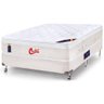 Cama Box + Colchão Casal Castor Gold Star Vitagel Euro One Face 128 X 188 X 72 - 1
