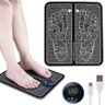 Tapete Massageador Pes Eletrico Alivia Dores Cansaço Bem estar Saude Reflexologia Relaxante Corpo Me - 1