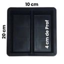 Ver imagem 2 de Forma Piso Bloquete Calçamento Dupla 20x10x4 Kit 10 Formas