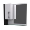 Ver imagem 4 de Gabinete para Banheiro 1 Porta 2 Gavetas com Cuba Q35 e Espelheira Legno 650W Espresso Móveis Branco