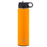 Garrafa Térmica de Inox 750ml Big College:laranja - 1
