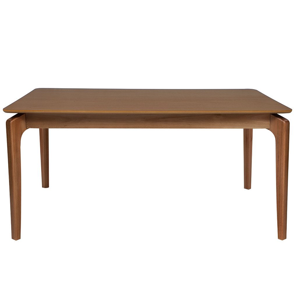 Mesa de Jantar L180 X P 90 X Alt 77 Portugal em Madeira Maciça e Mdf Natural