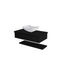 Ver imagem 3 de Conjunto Bancada para Banheiro com Cuba Abaulada L42 e Prateleira Metrópole 805W 