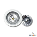 Ver imagem 3 de Válvula Americana Inox 4.1/2 com Cestinha Pia Cozinha Cuba