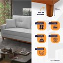 Ver imagem 3 de Sofá Living Malibu 2,30m Bouclê - King House