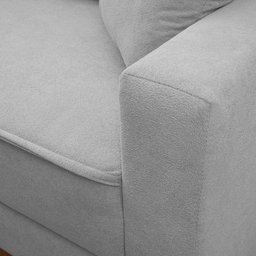 Sofá Living Malibu 2,30m Bouclê - King House - 5