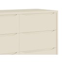 Ver imagem 4 de Cômoda 6 Gavetas Théo New Areia Fosco com Natural - Reller