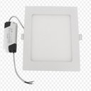 Ver imagem 2 de Kit 2 Painel Led 6w Downlight Bivolt 6500k Quad. Emb. Foxlux