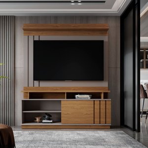 Estante Ripado para Tv 55 Polegadas Home Goias