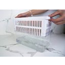 Ver imagem 7 de Kit 3 Caixas Organizadoras De Geladeira Transparentes Armazenadoras De Frutas Legumes Ovos Clear Fre