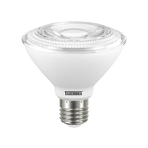 Lâmpada Led Taschibra Par 30 E27 IP65 Dimerizavel Bivolt 2700K Luz Quente