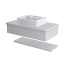 Ver imagem 3 de Bancada para Banheiro 80cm com Cuba Aria e Prateleira 805w Metrópole