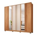 Ver imagem 5 de Roupeiro Home Premium Moviment 2.5 Freijó Off White Sued Lux