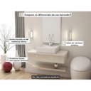 Ver imagem 6 de Bancada para Banheiro 80cm com Cuba Q39 e Prateleira 805W Metrópole 