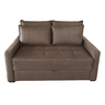 Sofá-cama 2 Lugares com 1,6 Metros + 2 Almofadas com Colchão D33 Rondomóveis 506 - Linho Chenile Vel - 1
