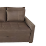 Sofá-cama 2 Lugares com 1,6 Metros + 2 Almofadas com Colchão D33 Rondomóveis 506 - Linho Chenile Vel - 5