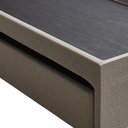 Ver imagem 4 de Bicama Box Solteiro Alpha Linho Bege 88x188 Fabrispuma 88x188cm