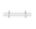 Ver imagem 6 de Suporte Aéreo para Taças Reto 25cm Elegante Cozinha Schmitt:Inox
