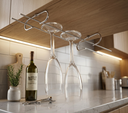 Ver imagem 3 de Suporte Aéreo para Taças Reto 25cm Elegante Cozinha Schmitt:Inox